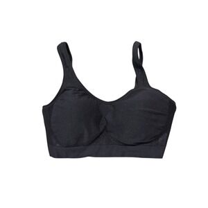 Truekind Everyday‎ Lift Wireless Comfort Bra Black Size L Wireless